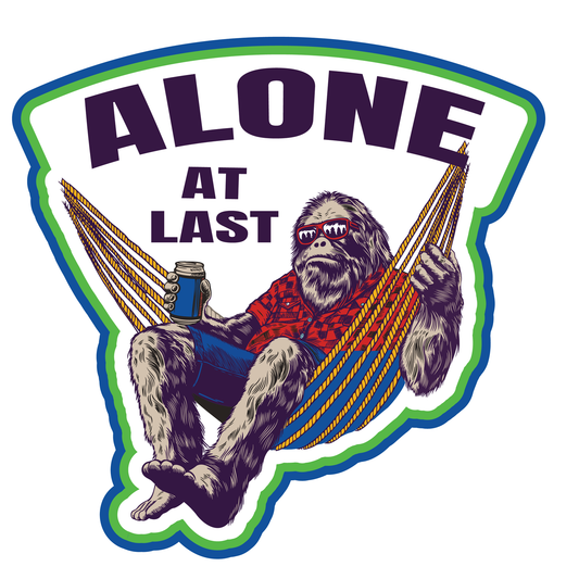 Alone At Last Sticker - Mini image