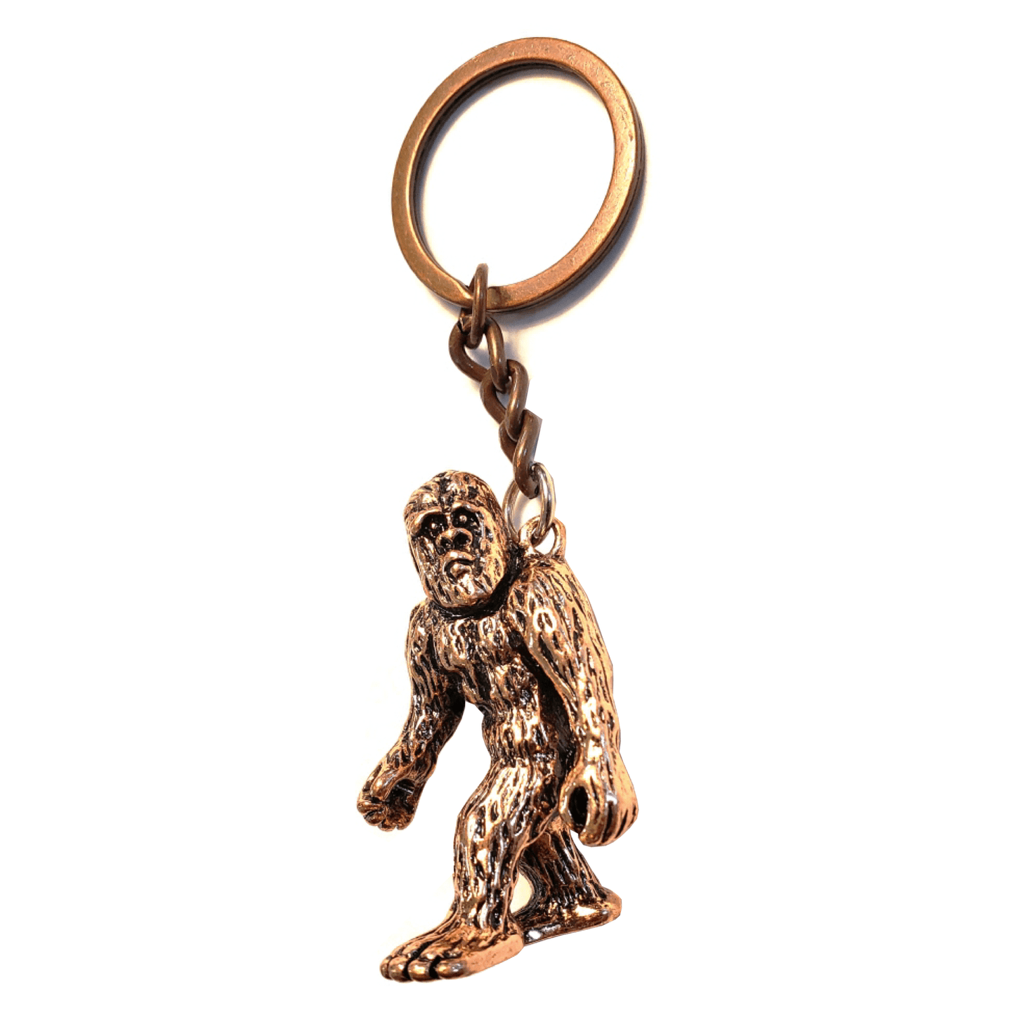 Bigfoot Copper 3D Key Ring image 0