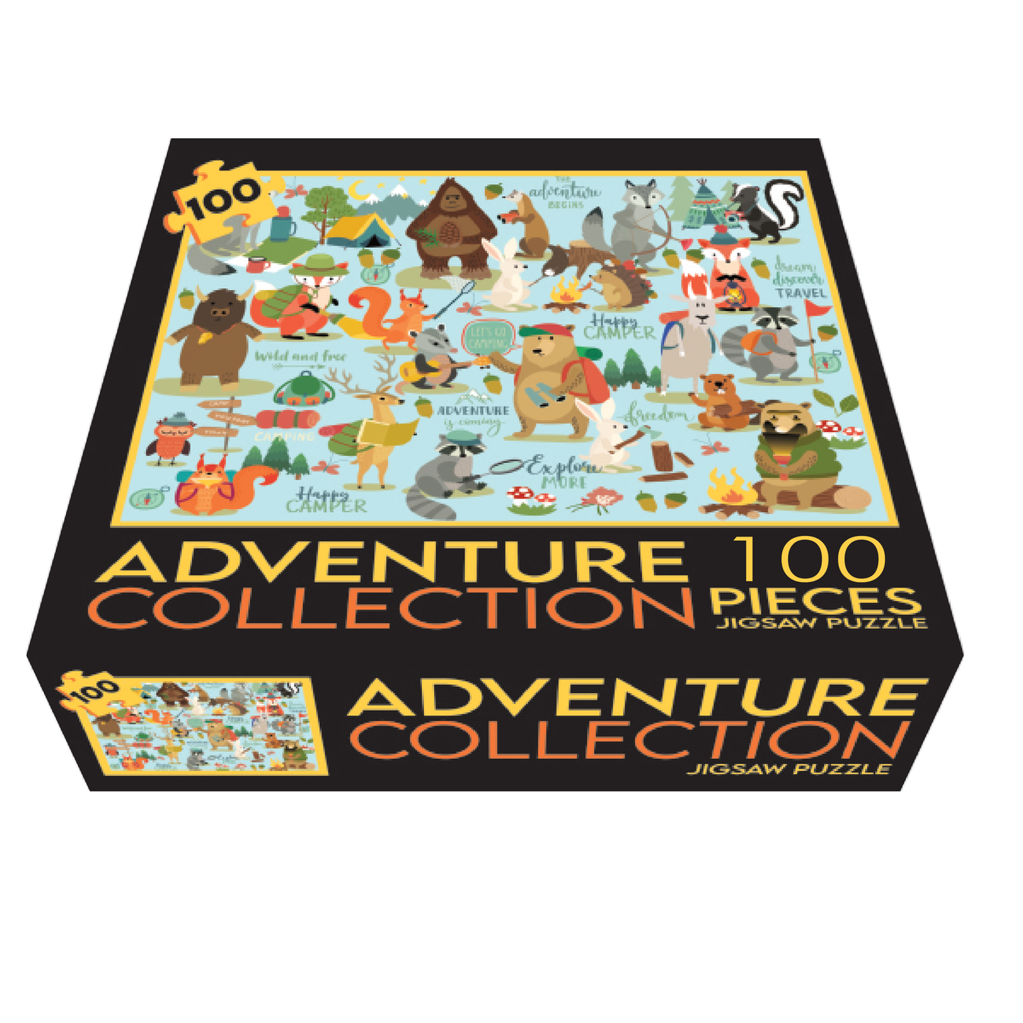 Kids Bigfoot and Friends Adventure Collection Puzzle image 0