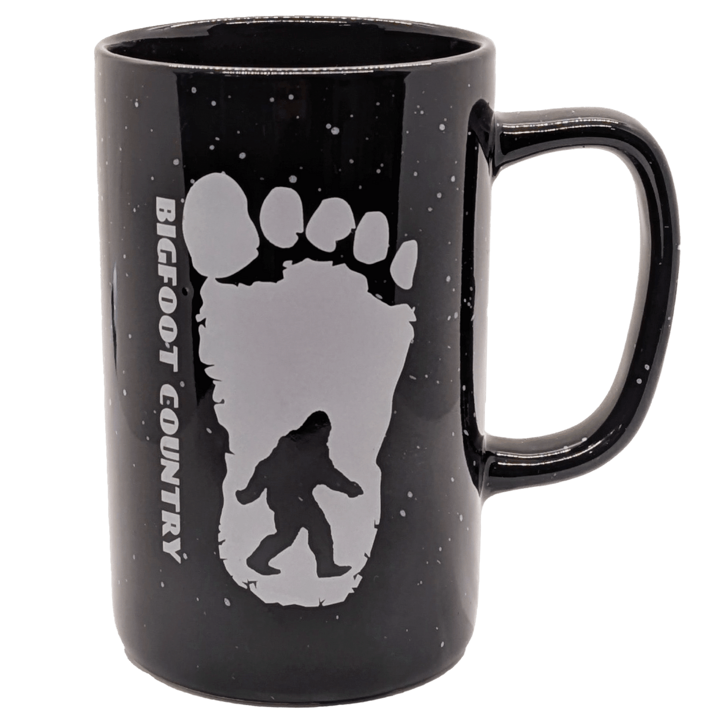 Bigfoot Country Tall Camper Mug - Black image