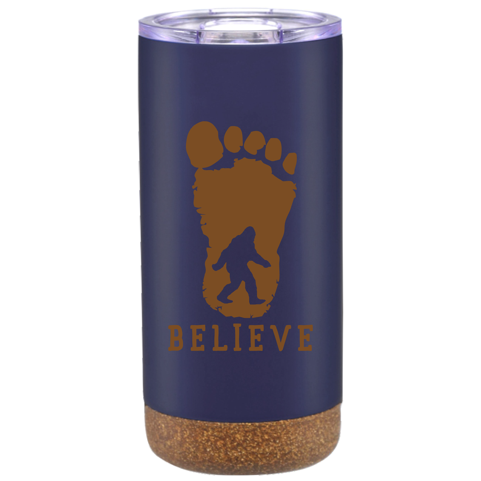 18oz Bigfoot Insulated Travel Mug - Blue image