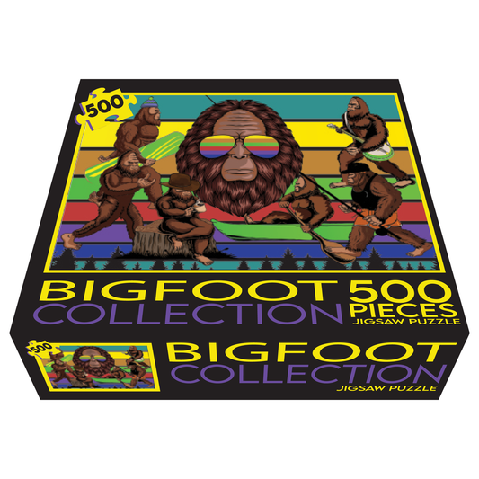 Bigfoot Recreation Colorful 500 Piece Puzzle image 0