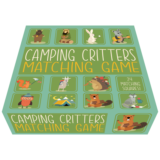 Camping Critters Matching Game image 0