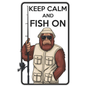 Keep Calm Bigfoot